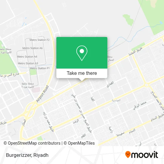 Burgerizzer map