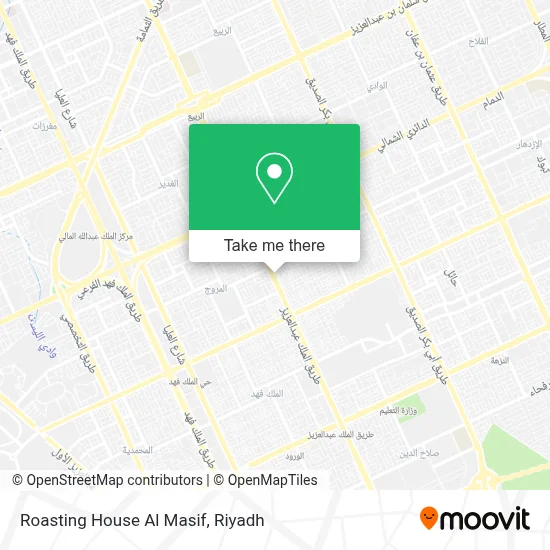 Roasting House Al Masif map