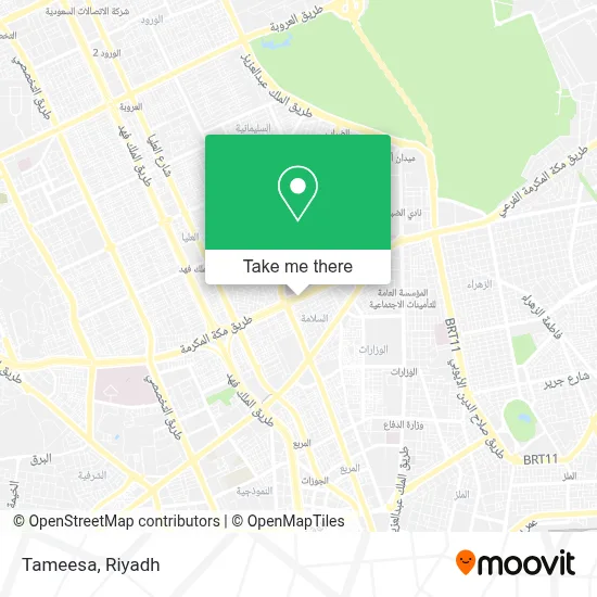 Tameesa map