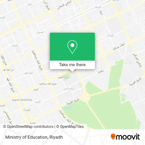 Ministry of Education map