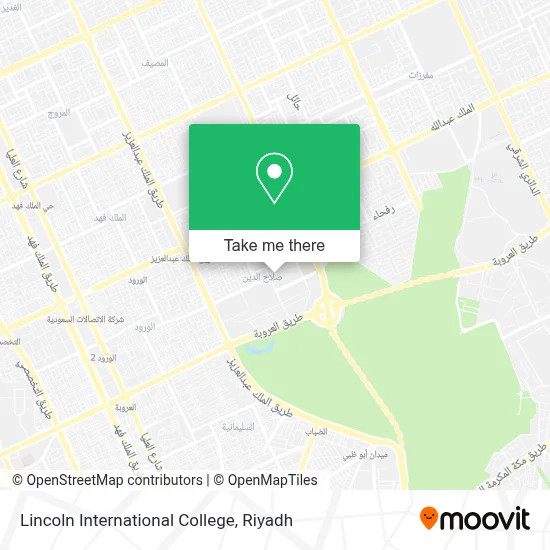 Lincoln International College map