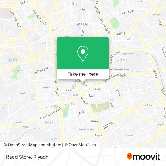 Raad Store map