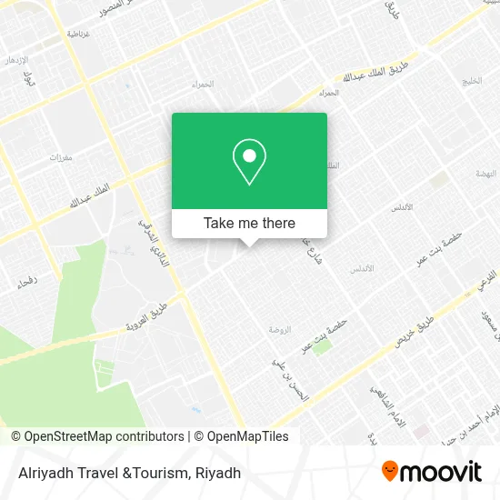 Alriyadh Travel &Tourism map
