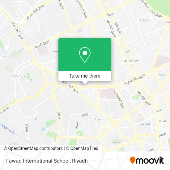 Fawaq International School map