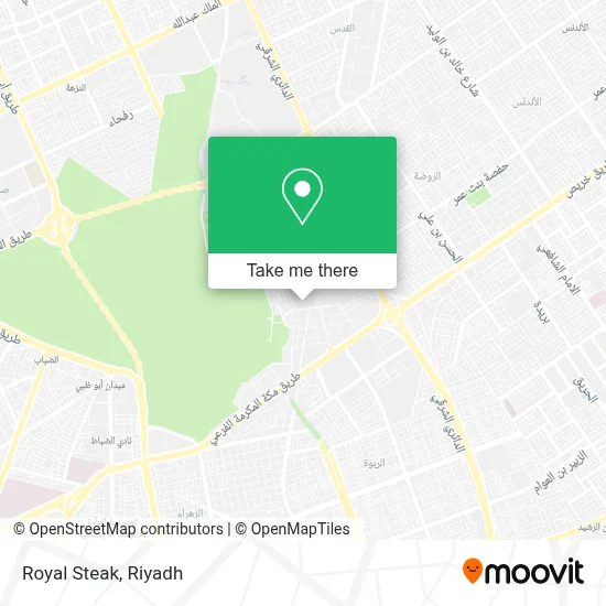 Royal Steak map