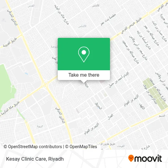 Kesay Clinic Care map