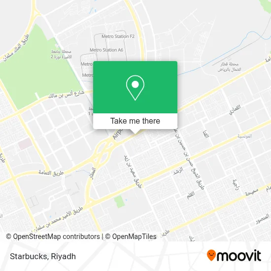 Starbucks map