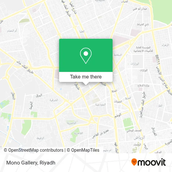 Mono Gallery map