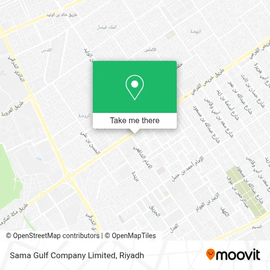 Sama Gulf Company Limited map