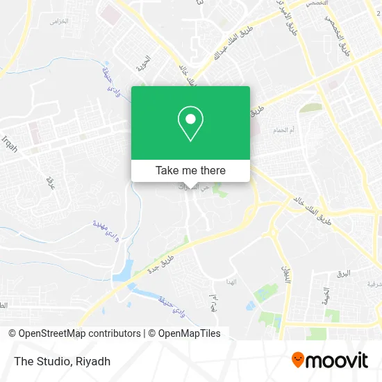 The Studio map