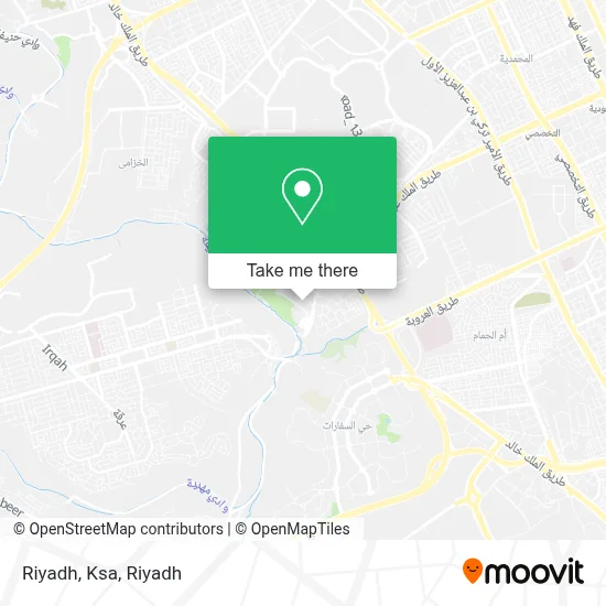 Riyadh, Ksa map
