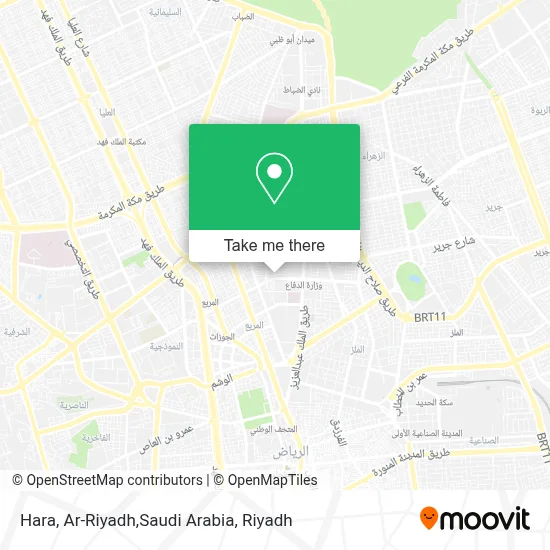 Hara, Ar-Riyadh,Saudi Arabia map