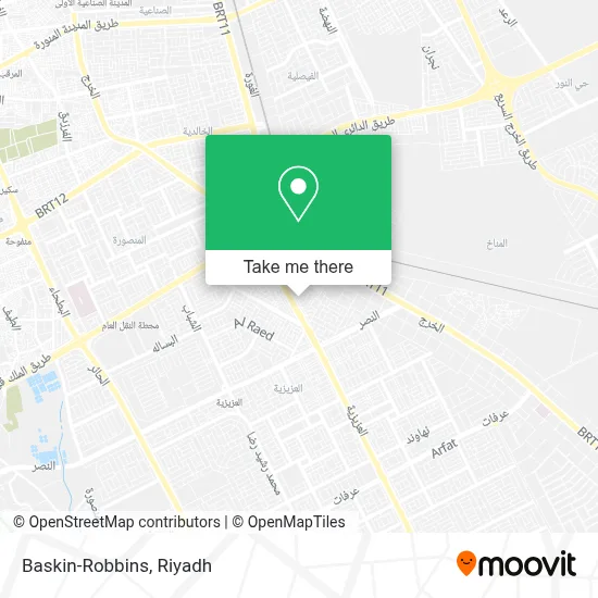 Baskin-Robbins map
