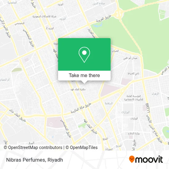 Nibras Perfumes map