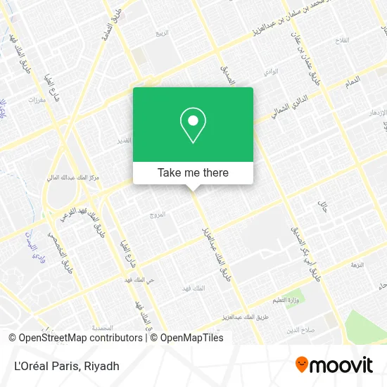 L'Oréal Paris map