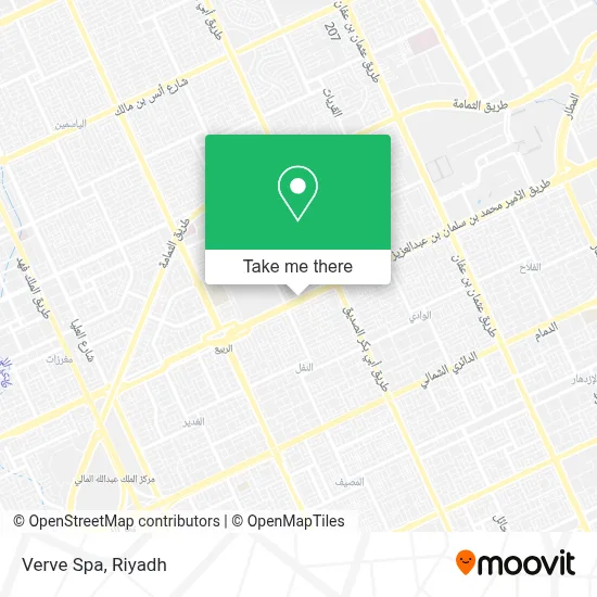 Verve Spa map