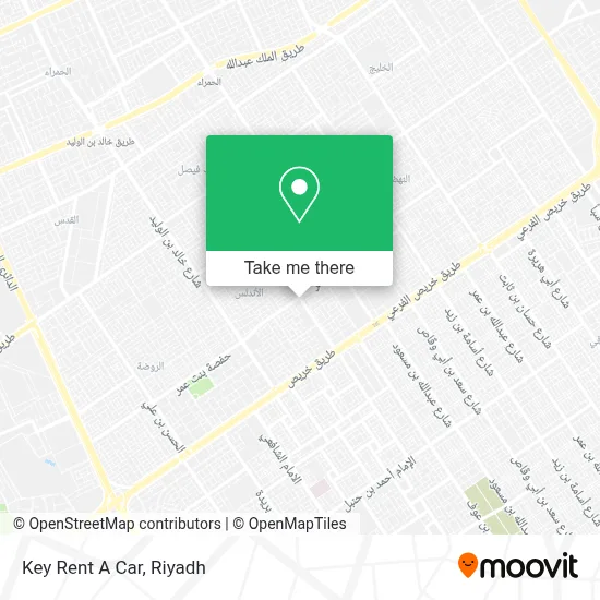 Key Rent A Car map