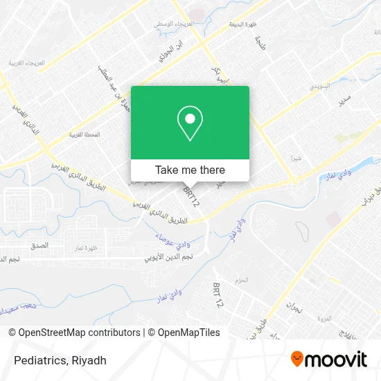 Pediatrics map