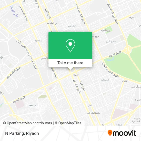 N Parking map