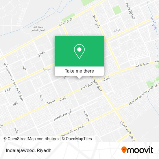 Indalajaweed map