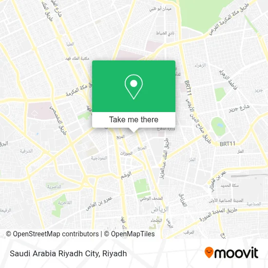 Saudi Arabia Riyadh City map