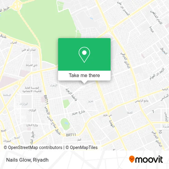 Nails Glow map
