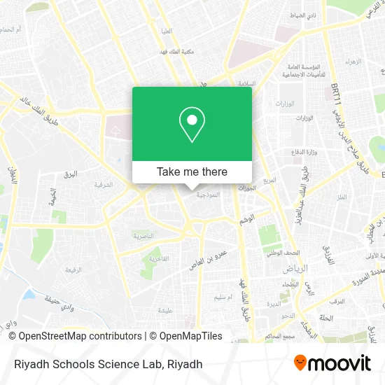 Riyadh Schools Science Lab map