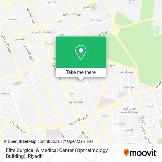Elite Surgical & Medical Center (Opthalmology Building) map