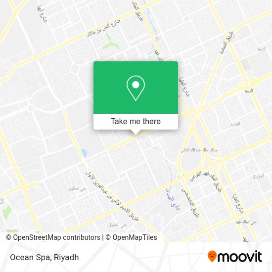 Ocean Spa map