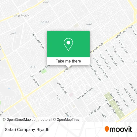 Safari Company map