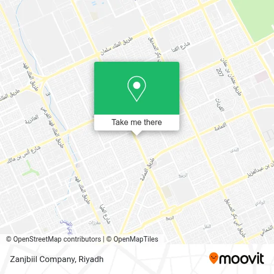 Zanjbiil Company map