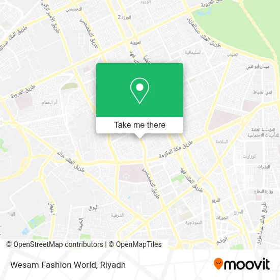 Wesam Fashion World map