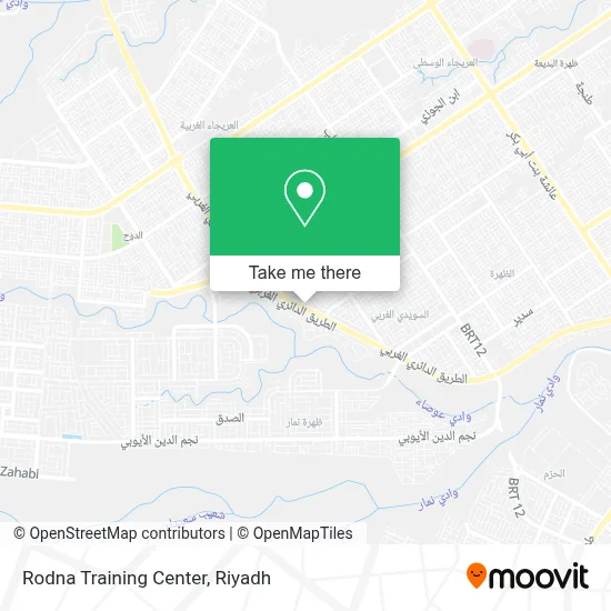Rodna Training Center map