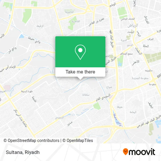 Sultana map
