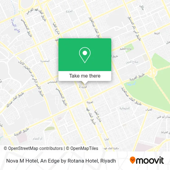 Nova M Hotel, An Edge by Rotana Hotel map