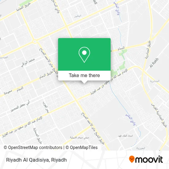 Riyadh Al Qadisiya map