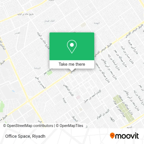 Office Space map