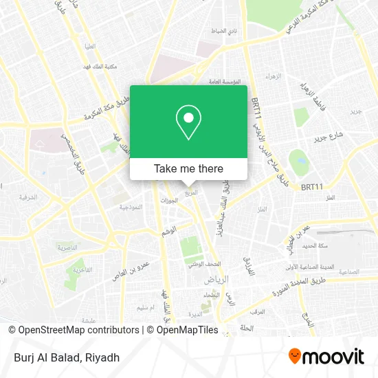 Burj Al Balad map
