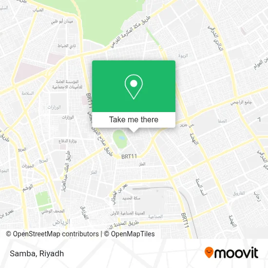Samba map