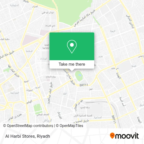 Al Harbi Stores map