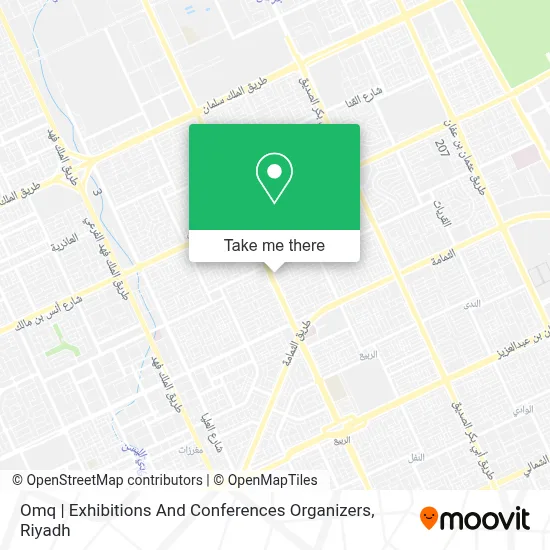 Omq | Exhibitions And Conferences Organizers map