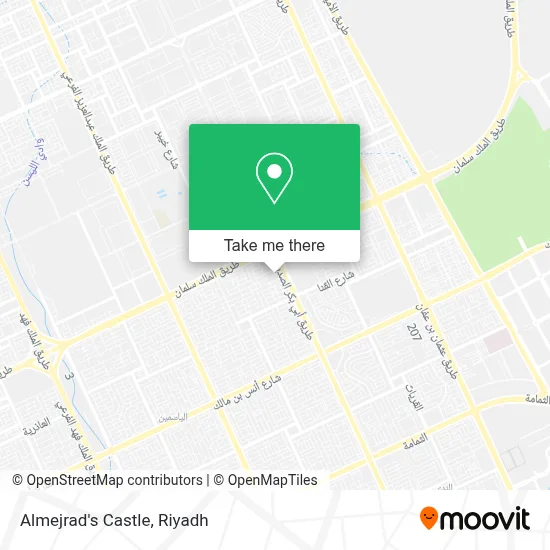 Almejrad's Castle map