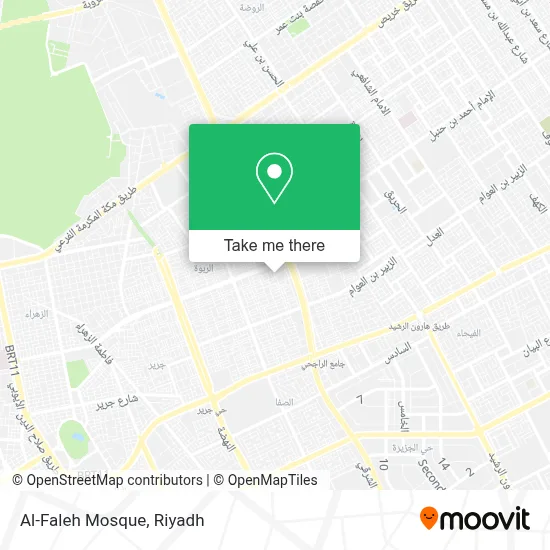 Al-Faleh Mosque map