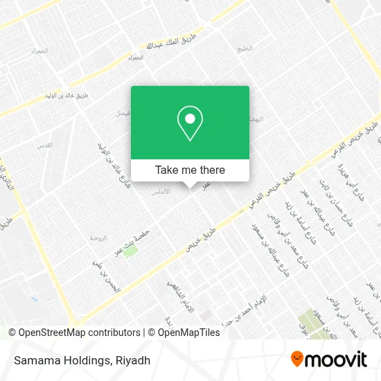 Samama Holdings map