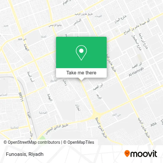 Funoasis map