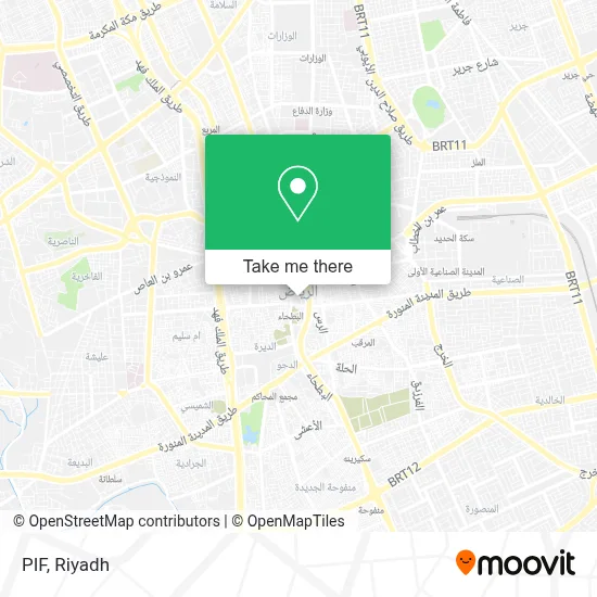 PIF map
