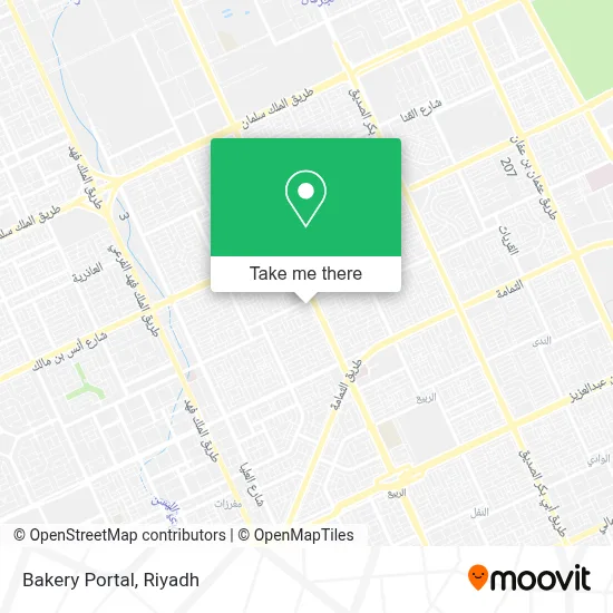 Bakery Portal map