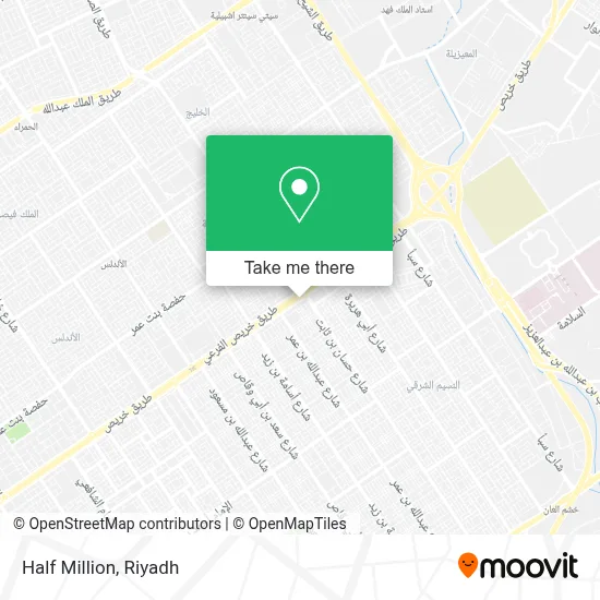 Half Million map