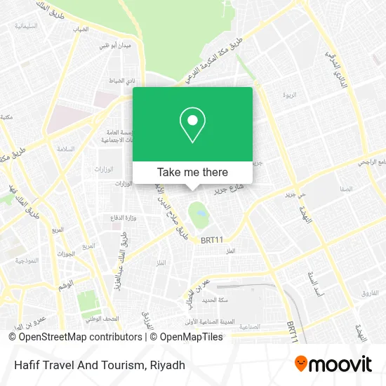 Hafif Travel And Tourism map