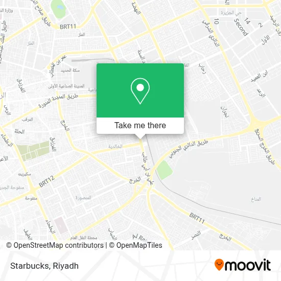 Starbucks map
